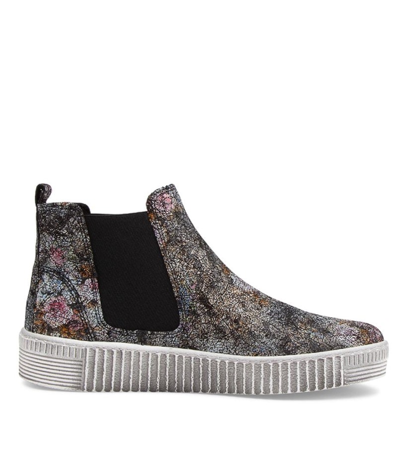 Gabour | Bottines Chelsea Exclusives En Cuir Schwarz Angels